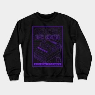 Disk system Crewneck Sweatshirt